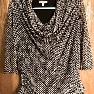 Pretty, slouchy blouse for women